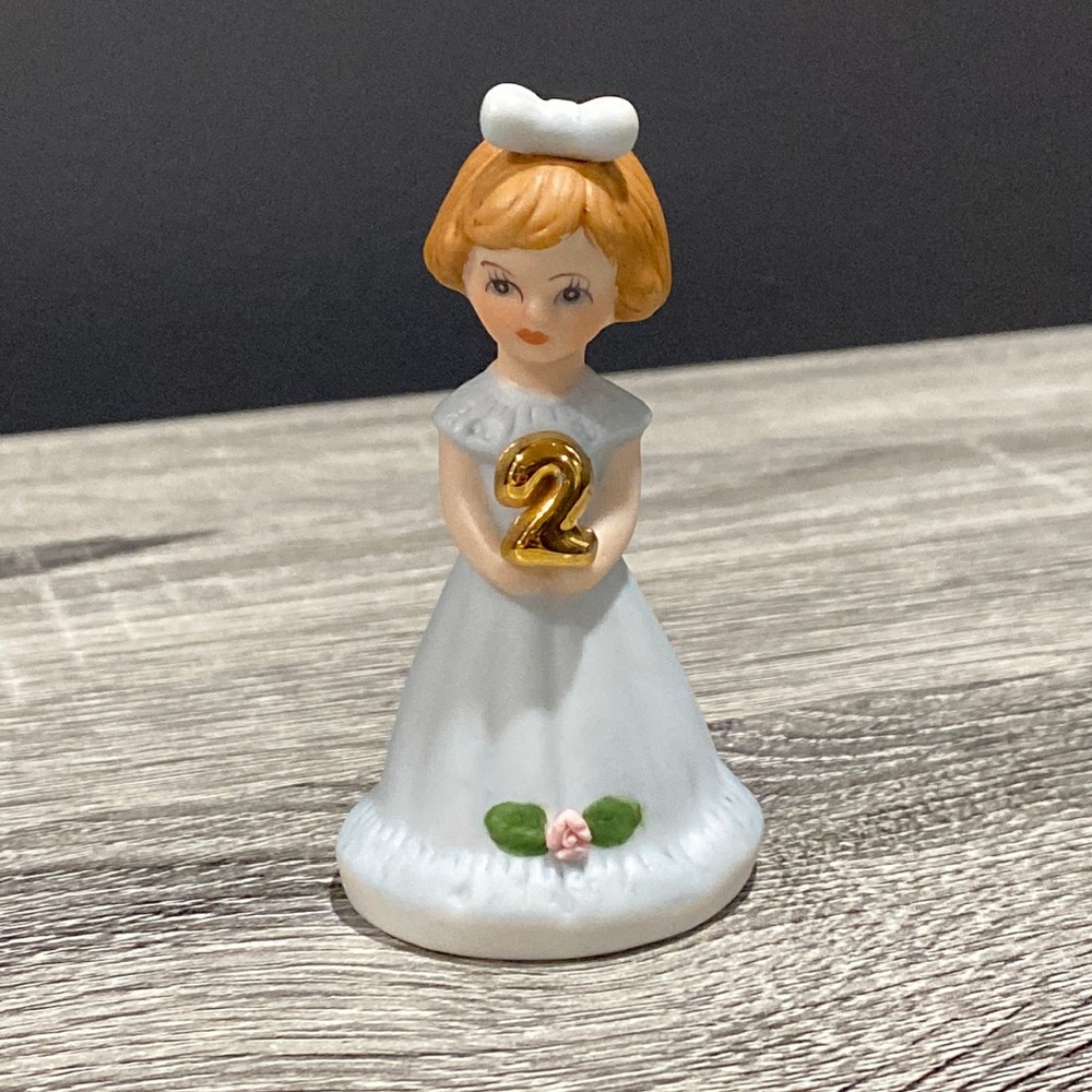 Enesco | Growing Up Birthday Girls: Age 2 - Collectable Ceramic Figurine